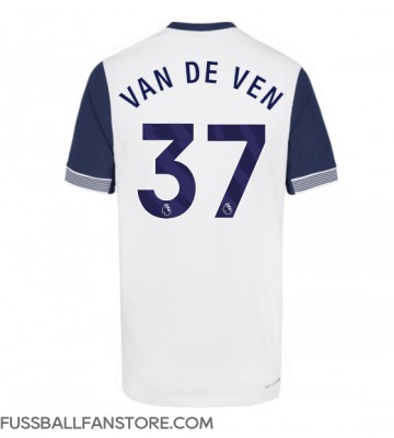 Tottenham Hotspur Micky van de Ven #37 Replik Heimtrikot 2024-25 Kurzarm